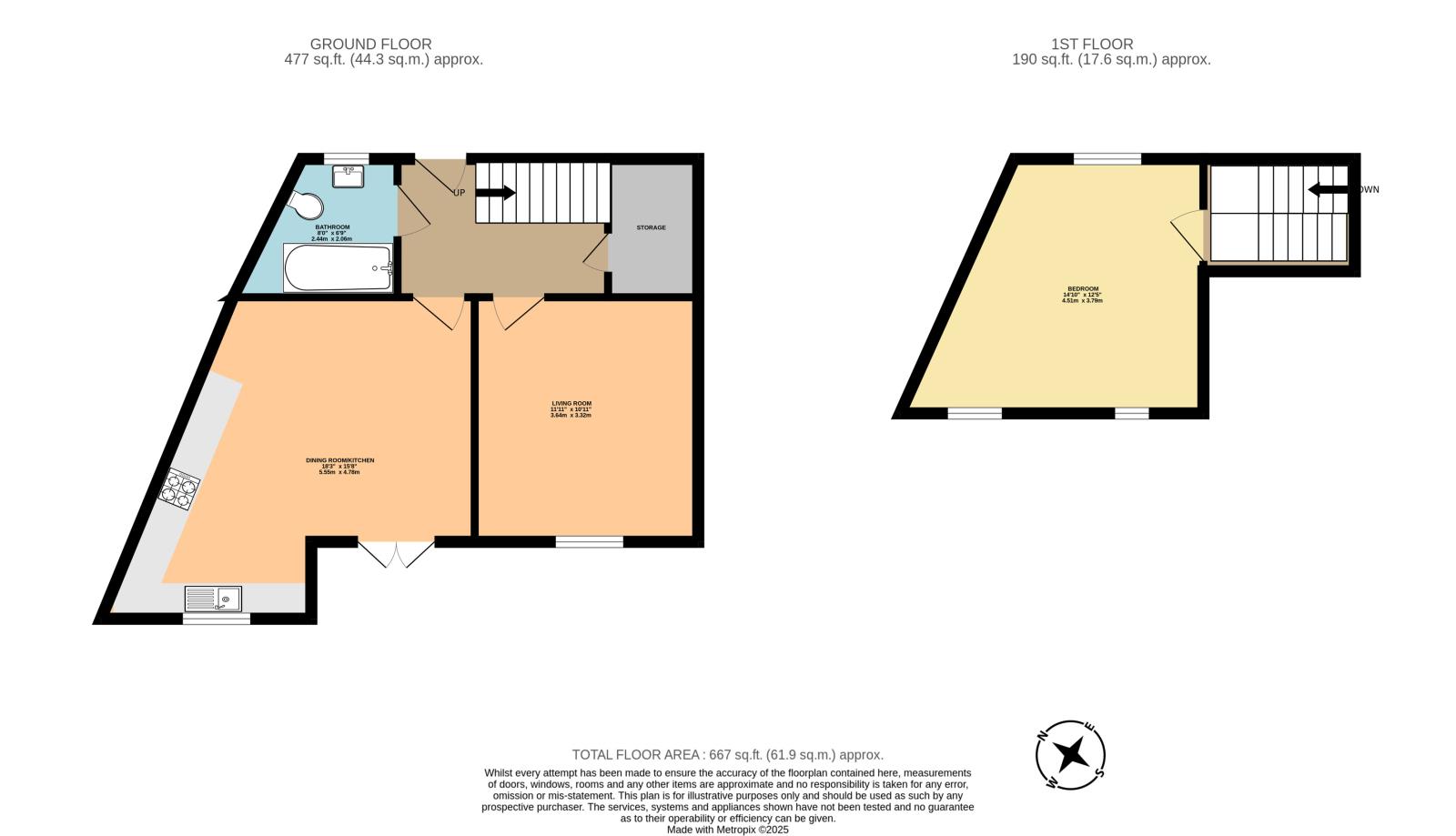 Flat to rent in N4